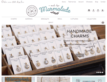 Tablet Screenshot of marmaladedesigns.ca